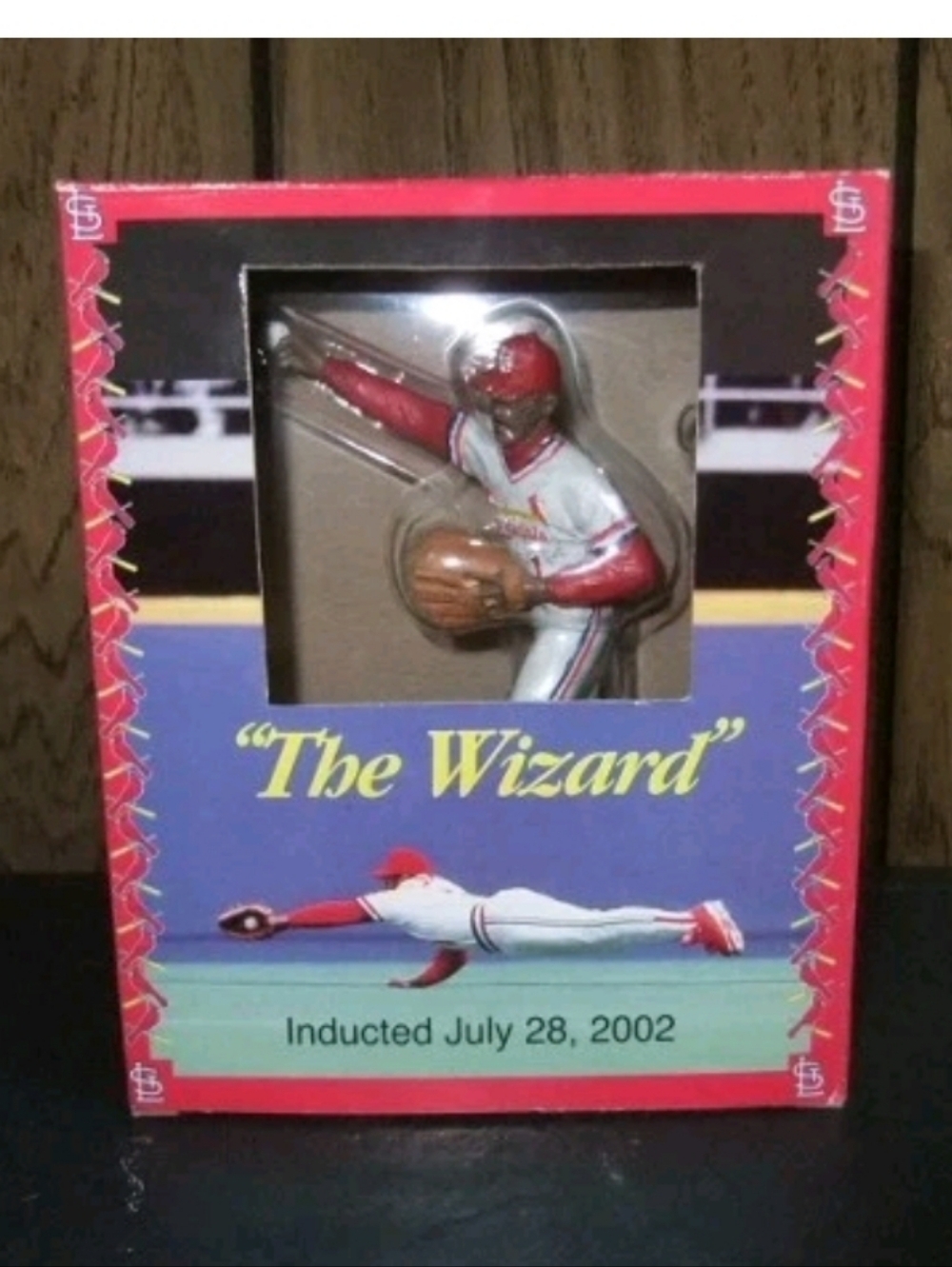 The Wizard Ozzie Smith Hartland Statue Figurine In Box HOF induction Vintage